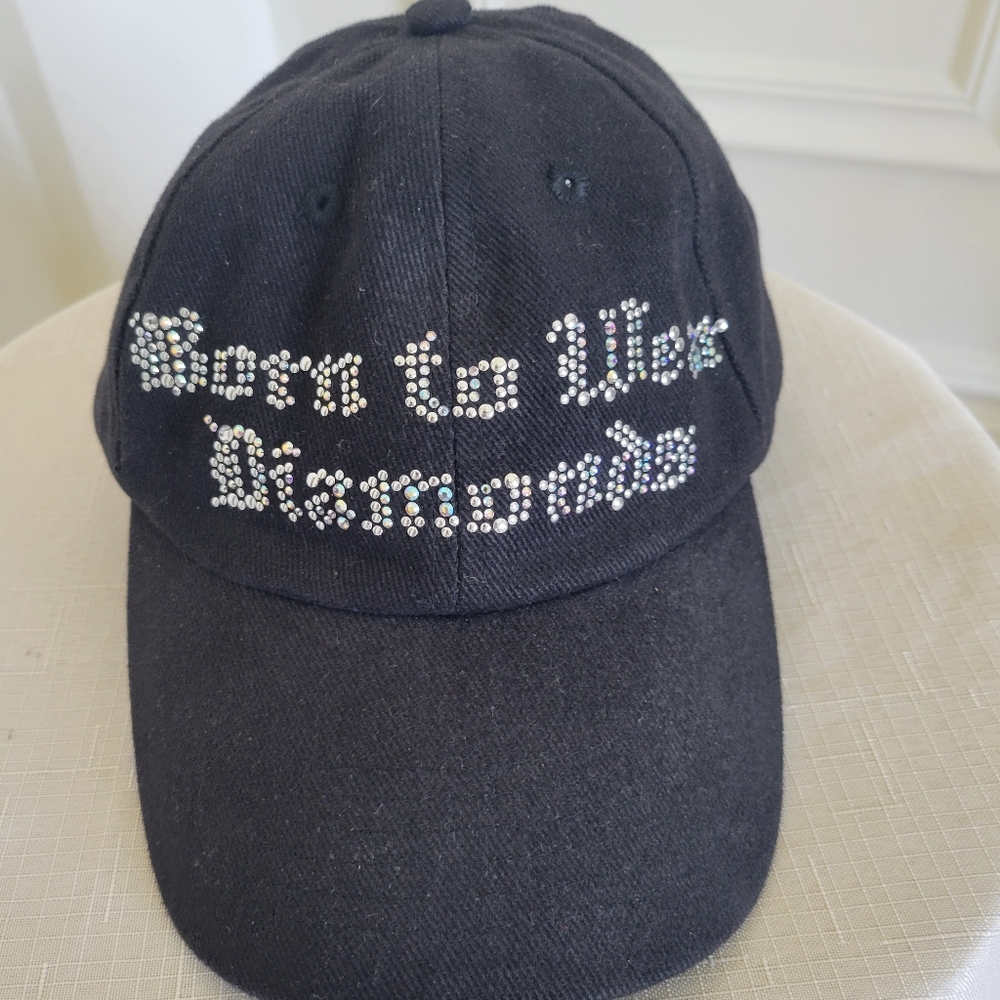 Non Branded, Stylish Ball Cap, Black, Cotton, OSFA